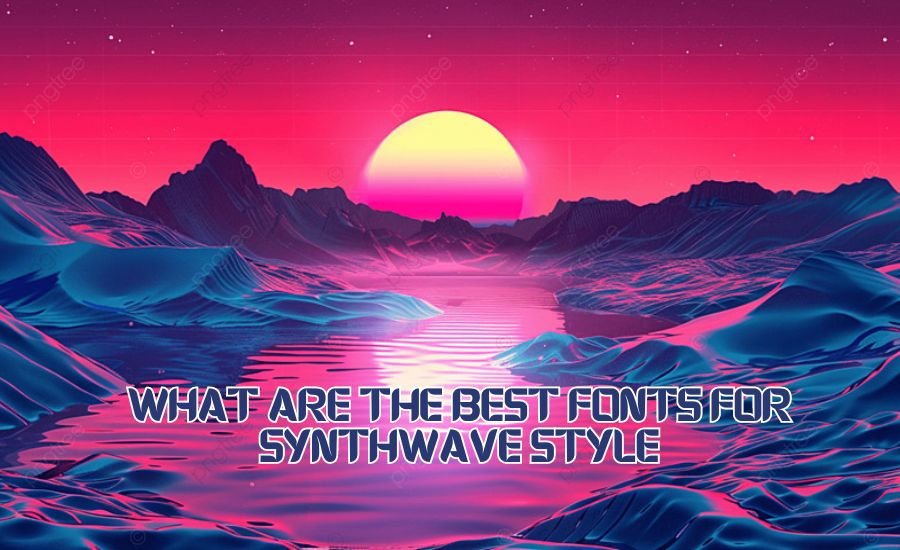 What Are The Best Fonts For Synthwave Style Retrowave