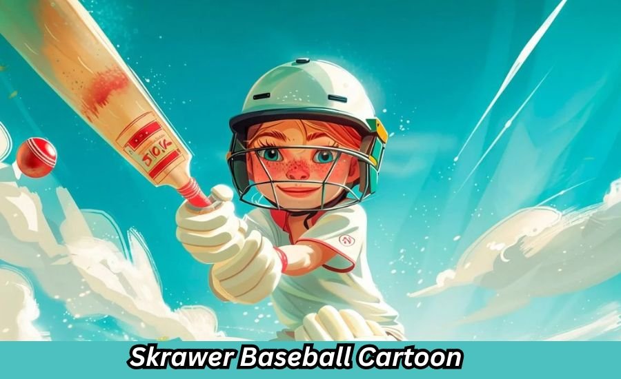 skrawer baseball cartoon